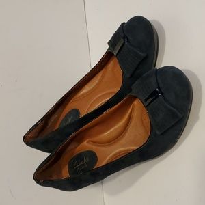 Clarks Artisan Society Bristol Heel Bowed Pumps Size 10M